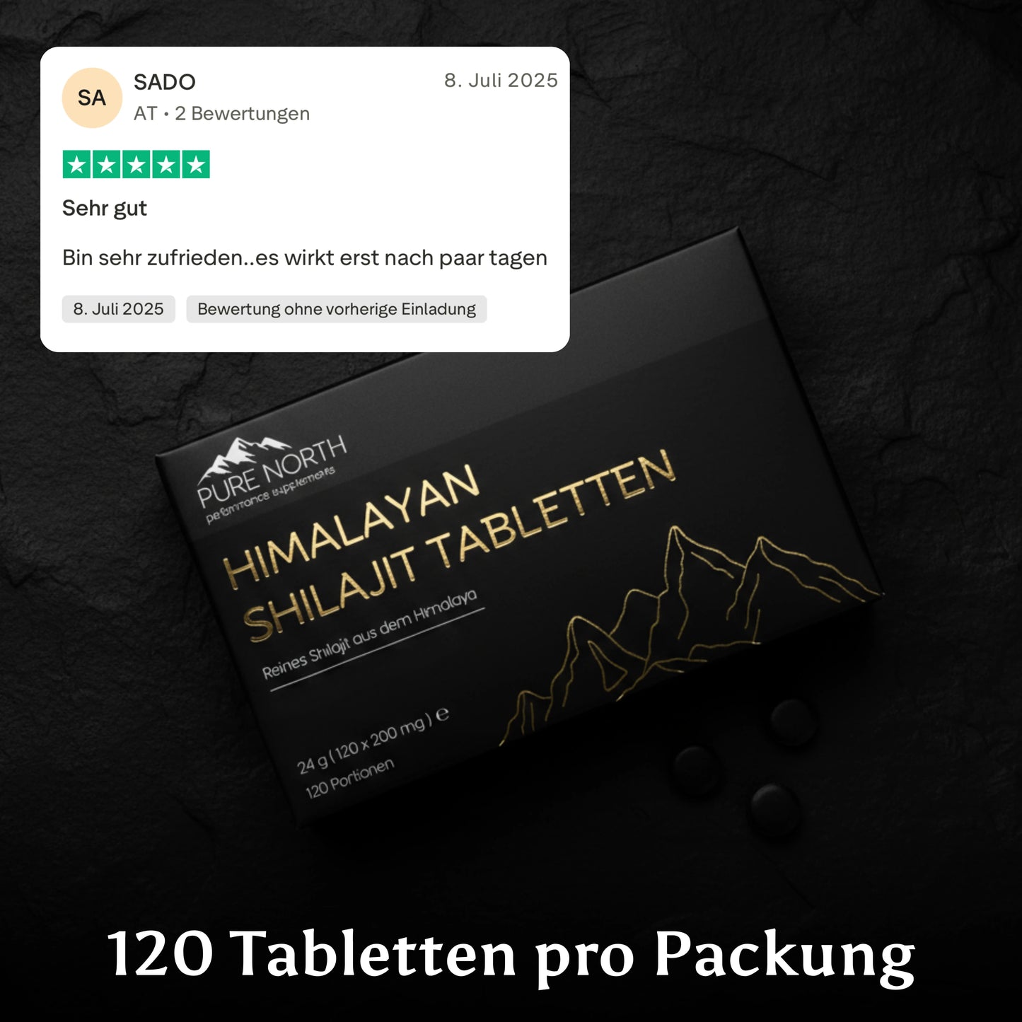 Himalayan Shilajit Tabletten
