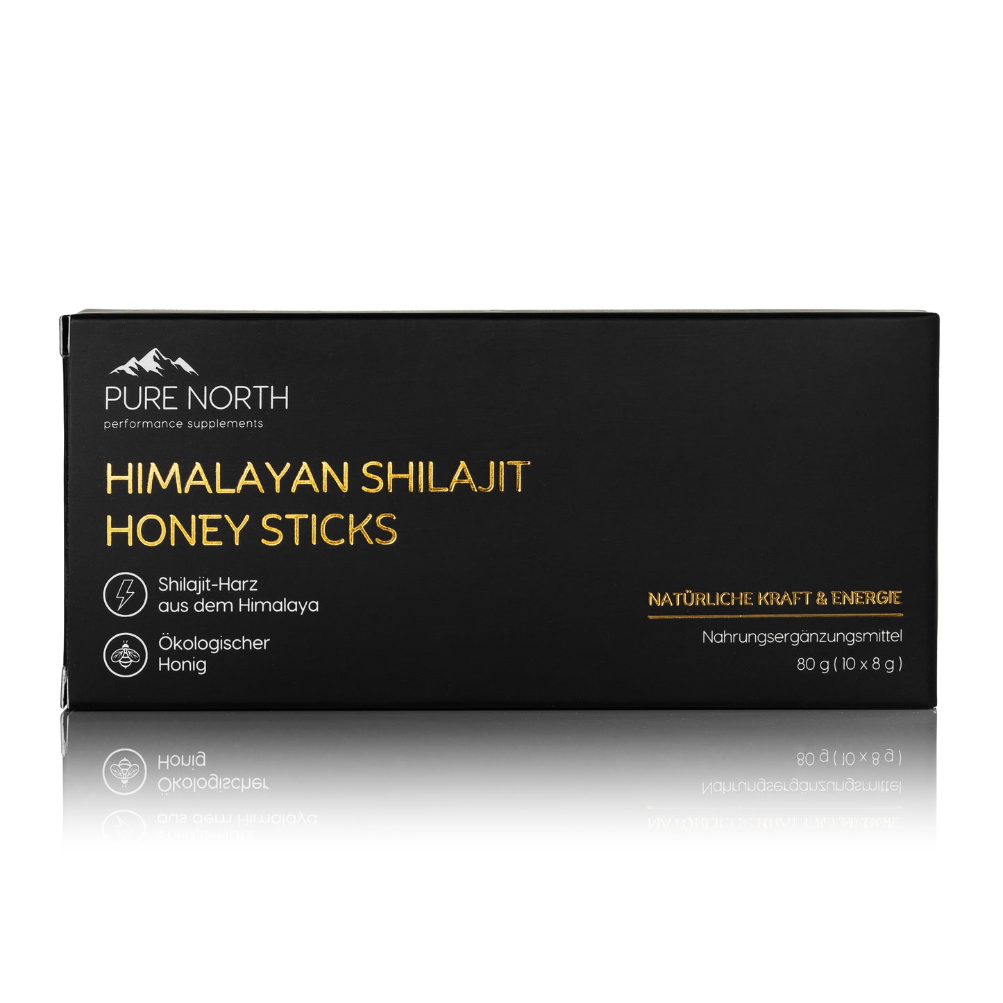 Pure North Himalayan Shilajit Honey Sticks (10er-Pack)