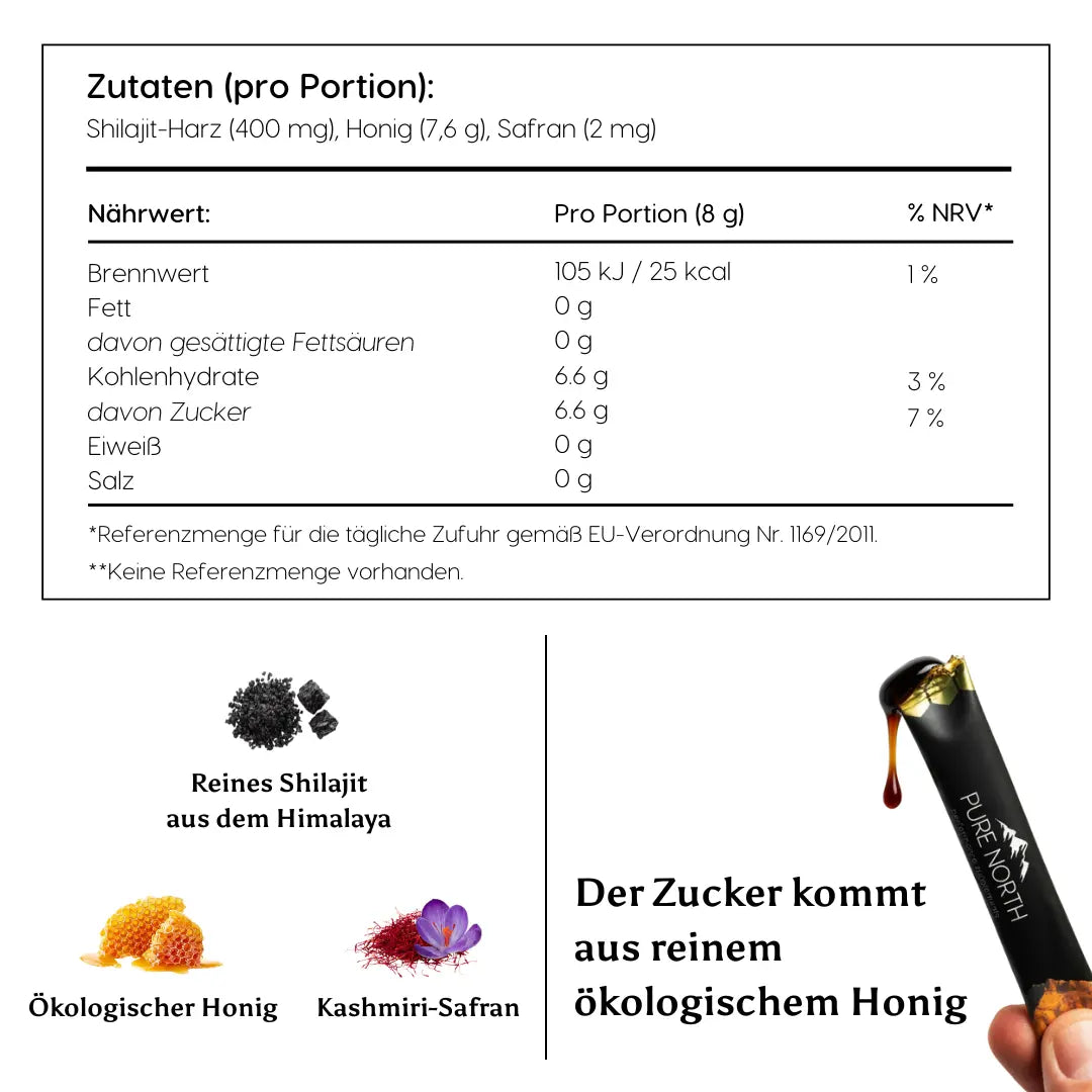 Pure North Himalayan Shilajit Honey Sticks